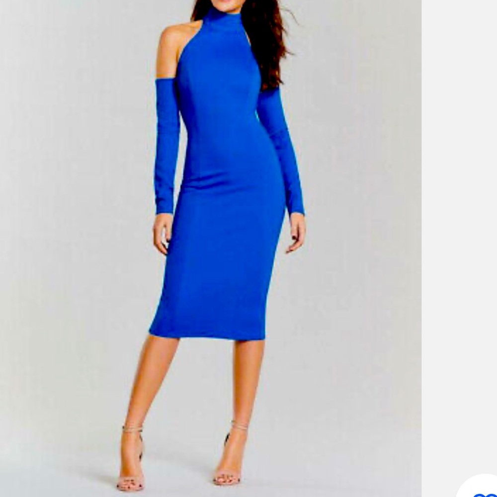 Michelle Keegan Cold Shoulder Dress
